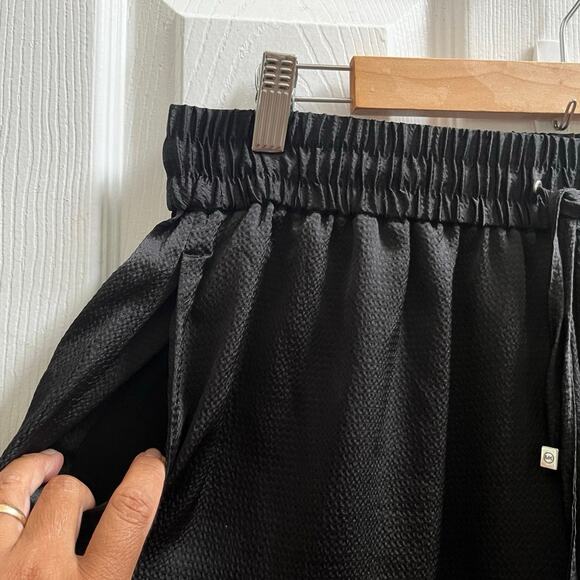 Michael Michael Kors Drawstring Elastic Waistband Textured Side Slits Pants 1X - Picture 11 of 15